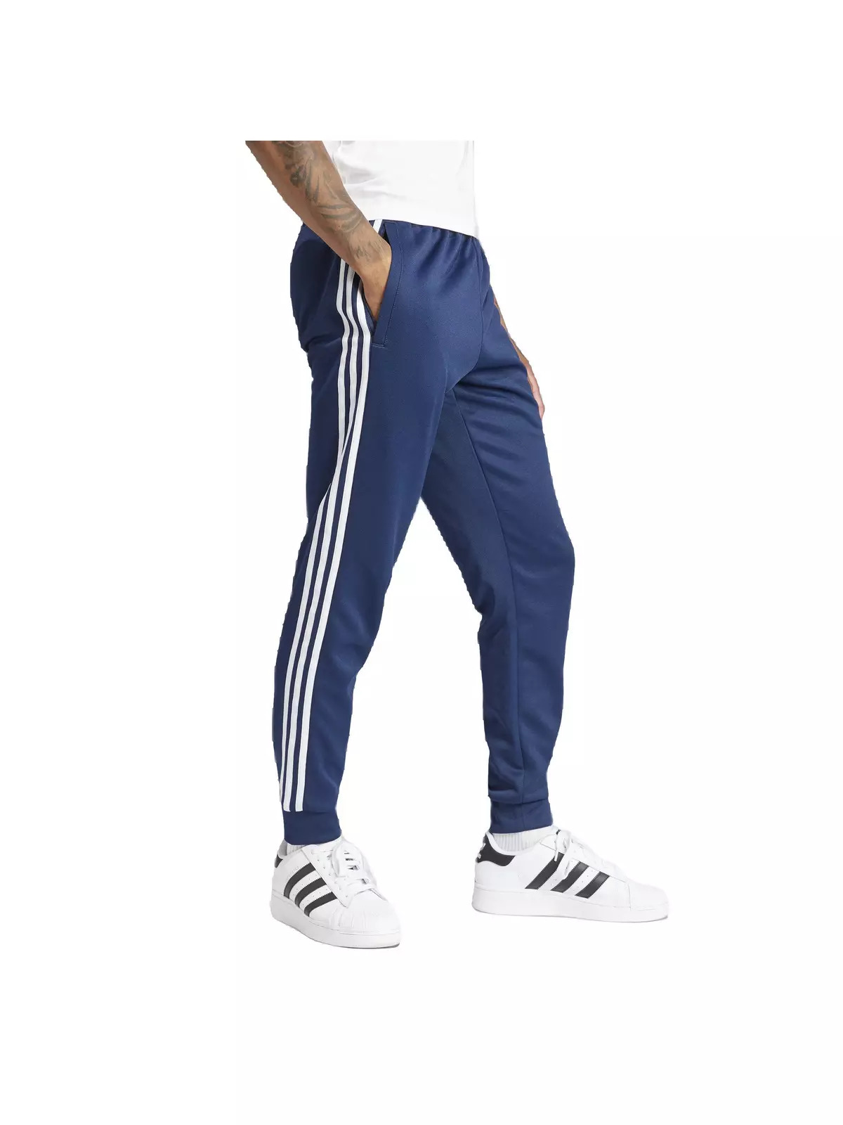 Originals Men's Adicolor Classics Superstar Lifestyle Track Pants -Blue - 3