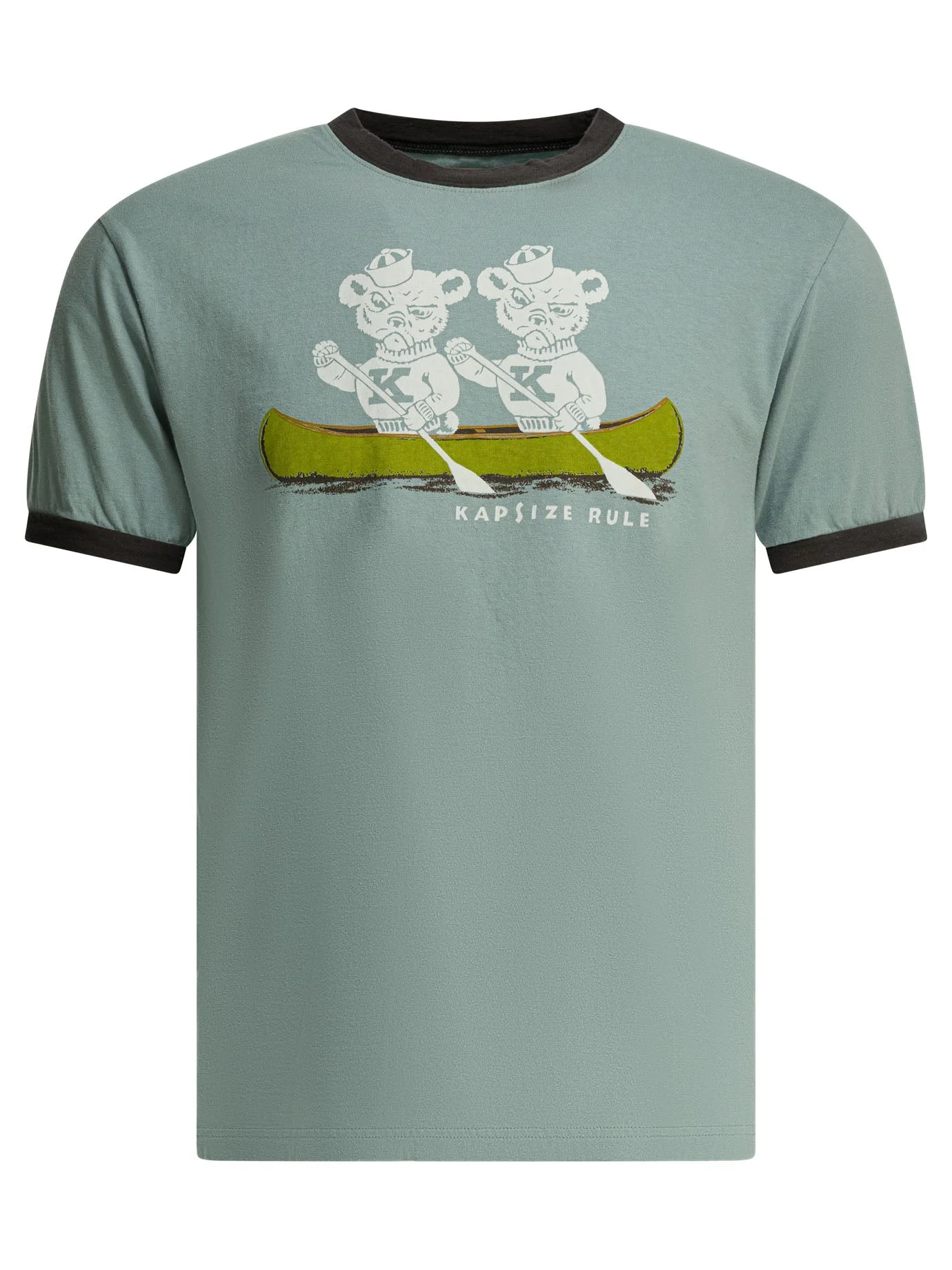 Kapital "ringer 'K' Bear" T-shirt - 1