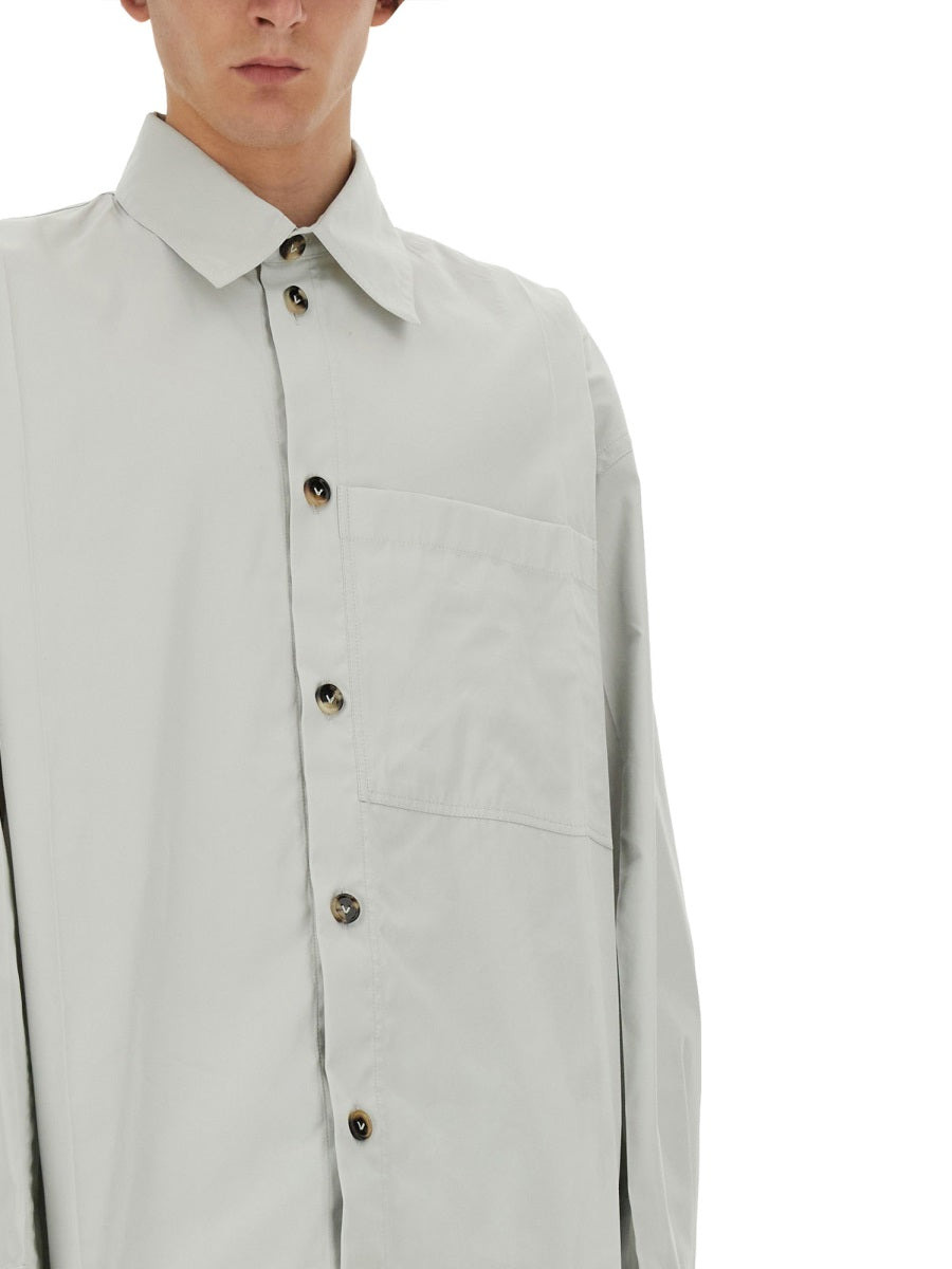 Bottega Veneta Men Silk Shirt - 3