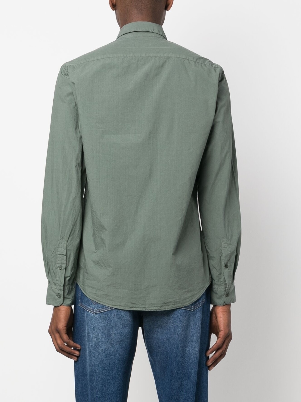plain cotton shirt - 4
