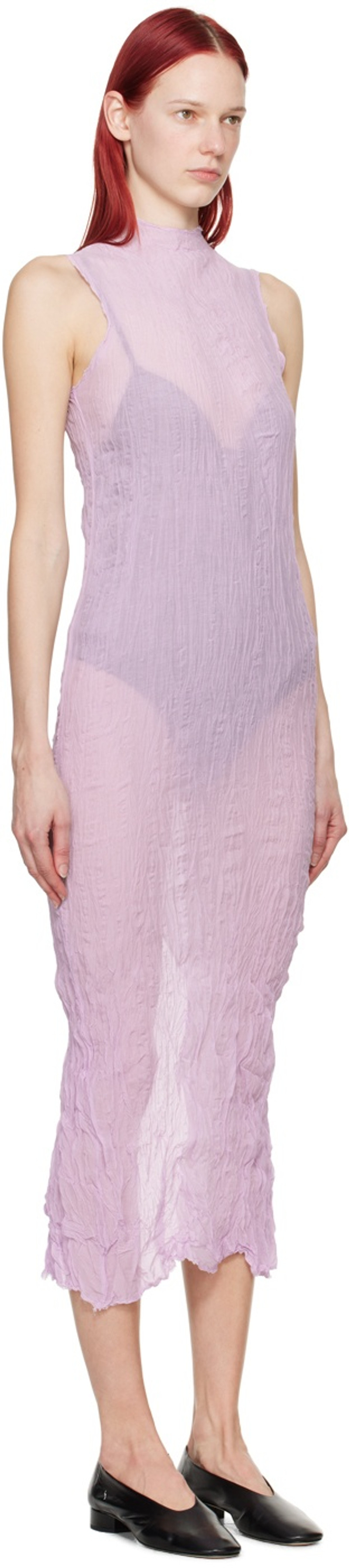 GABRIELA COLL GARMENTS Purple No.265 Maxi Dress outlook