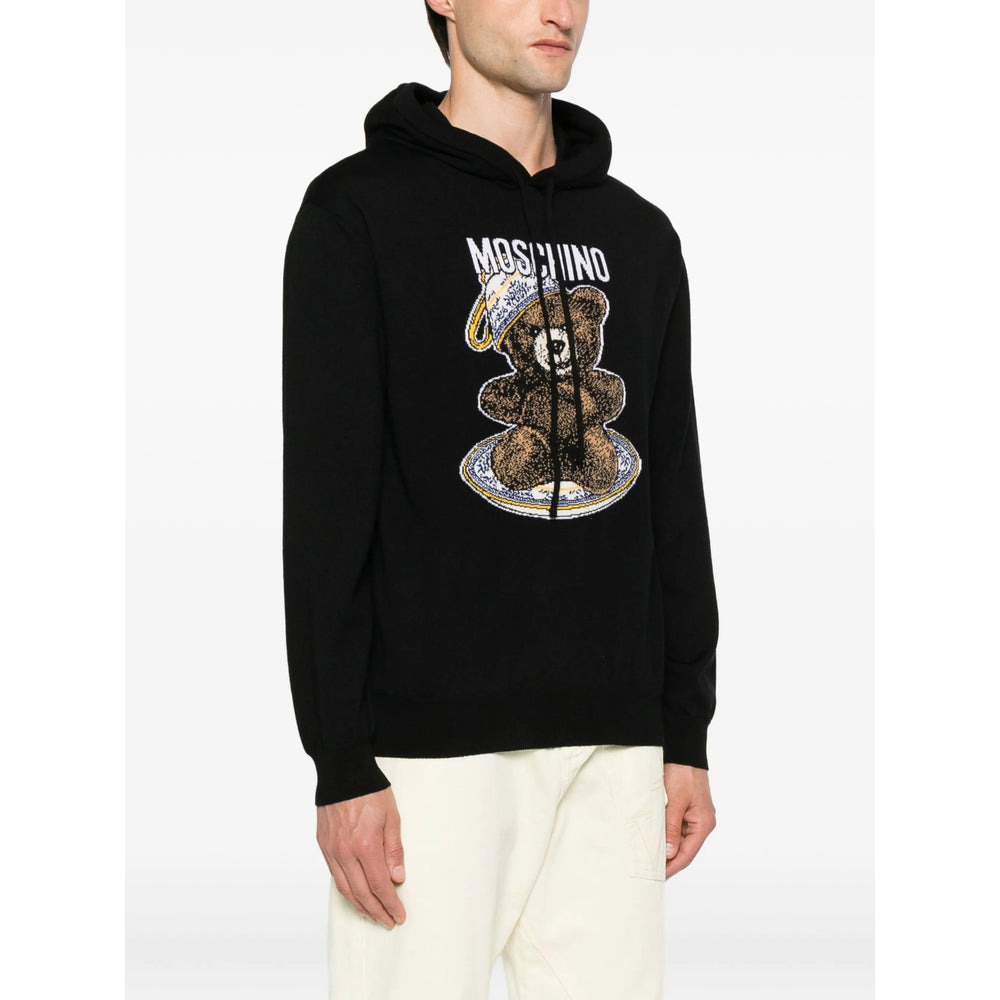 Moschino Black Sweaters & Knitwear - Hoodies Men - 4