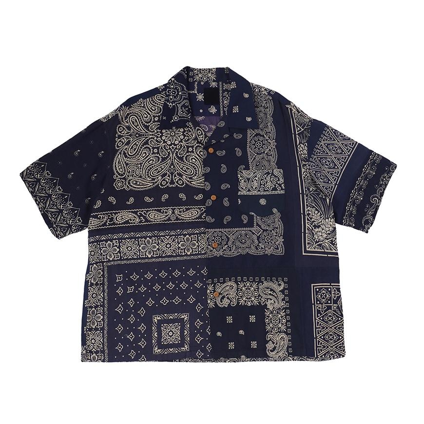 WALLIS SHIRT S/S NAVY - 1