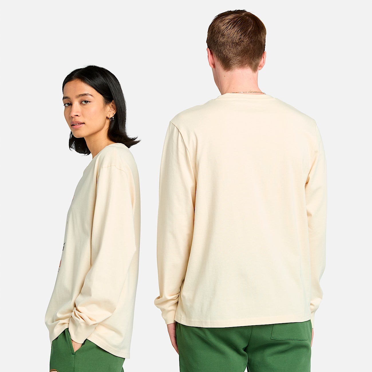 Long Sleeve "Made For Working" Graphic T-Shirt - 4