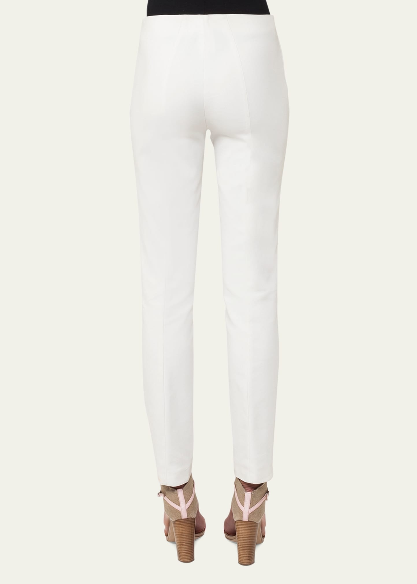 Melissa Skinny Pants, Ivory - 3