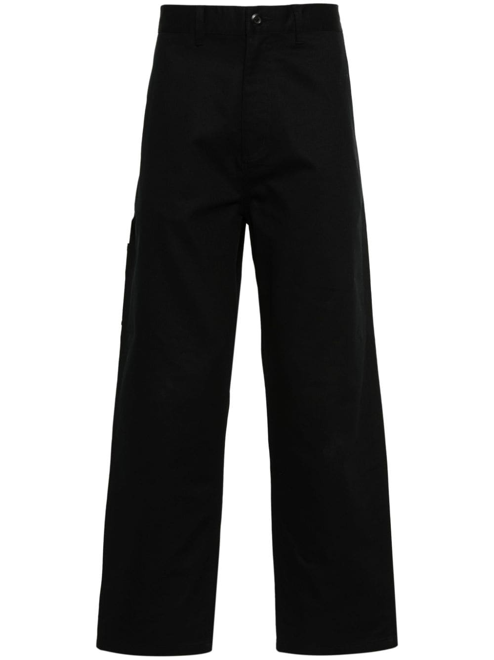 Midland logo-patch trousers - 1