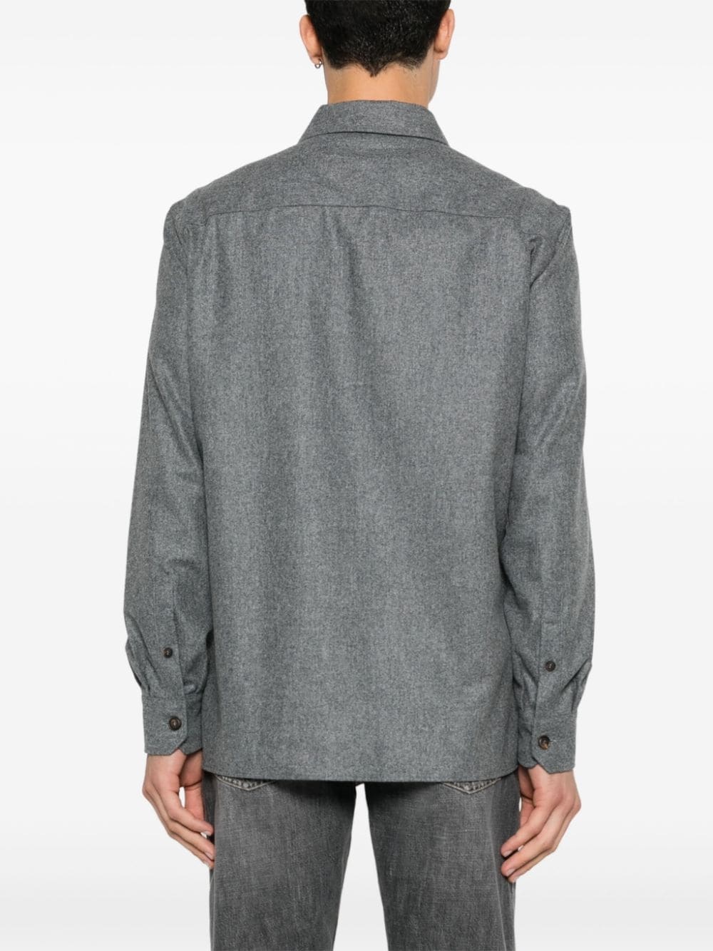 mÃ©lange-effect shirt - 4