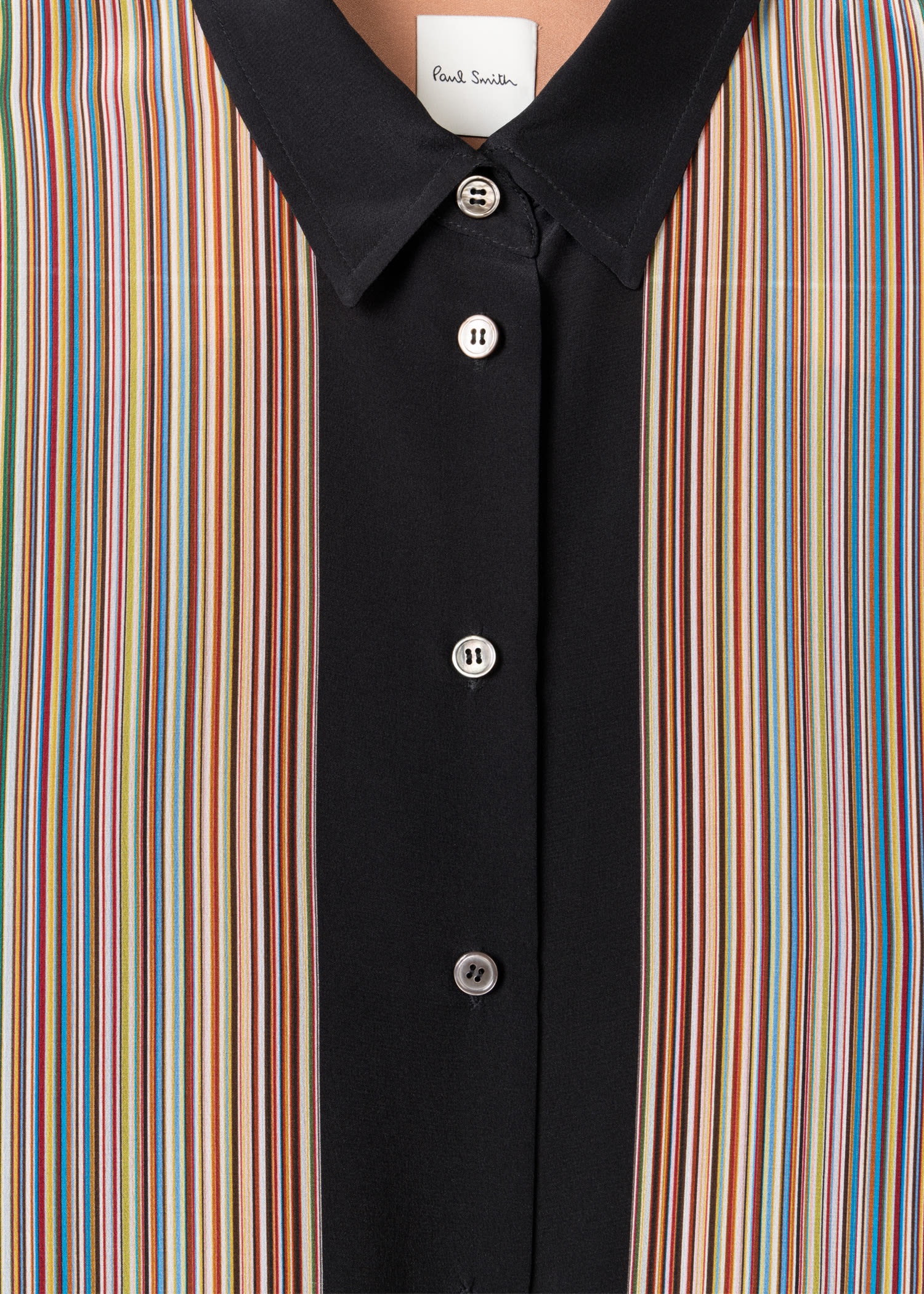 Silk 'Signature Stripe' Shirt - 2