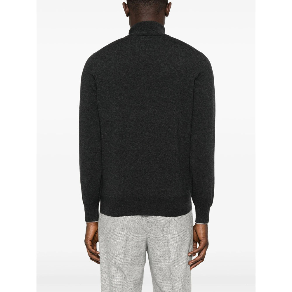 Brunello Cucinelli Grey Sweaters & Knitwear - Sweatshirts Men - 5