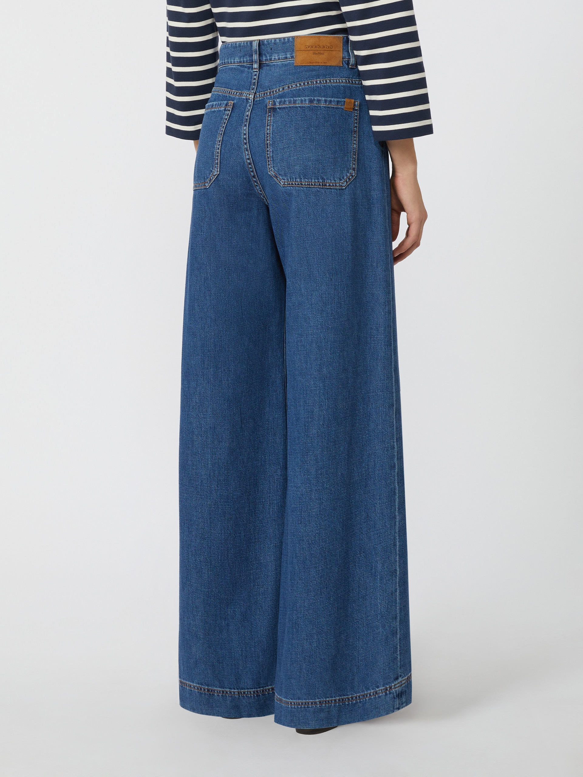 VEGA Wide-leg denim jeans - 4