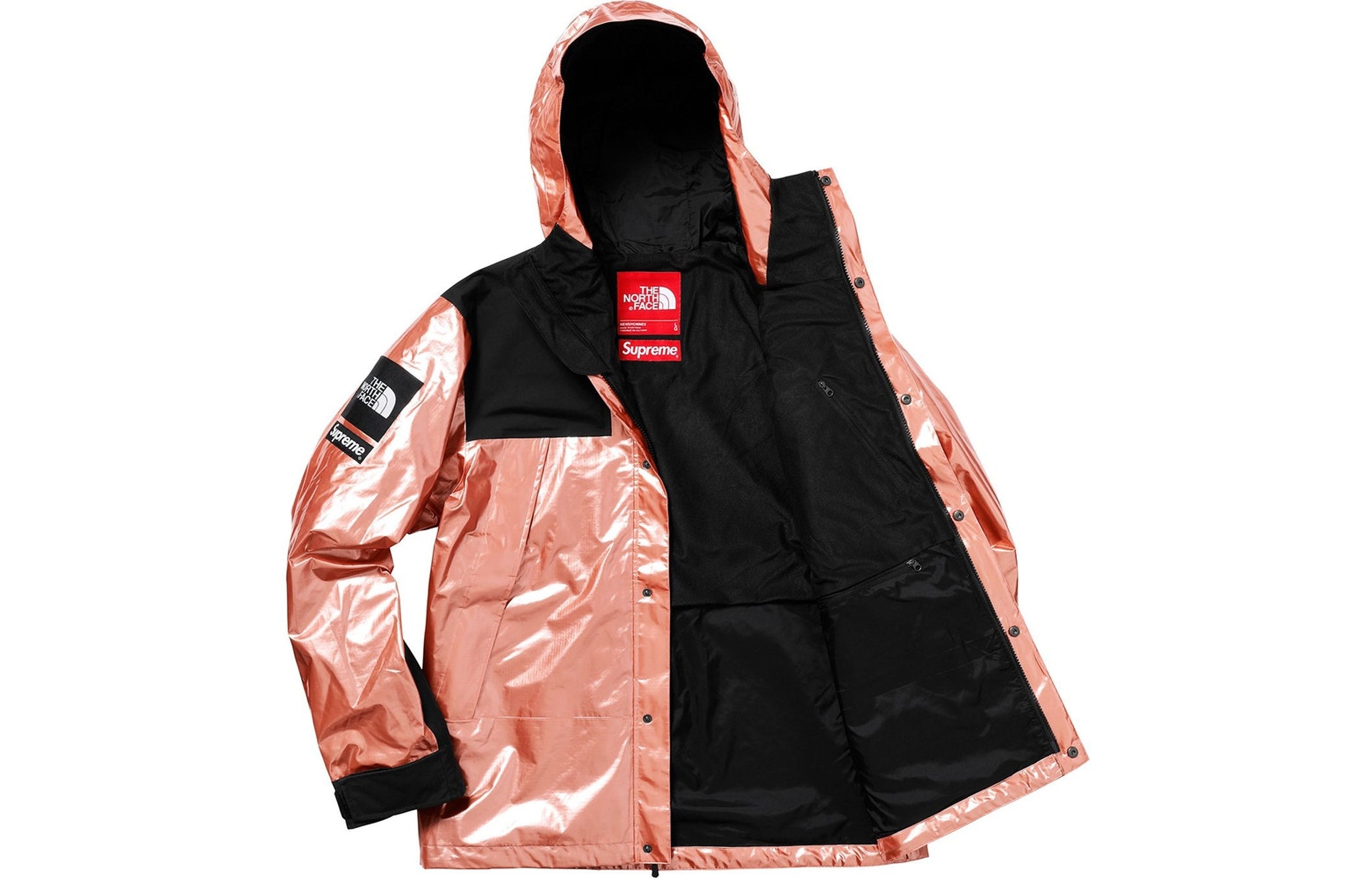 Supreme x The North Face Metallic Mountain Parka Rose Gold SUP-SS18-603 - 3