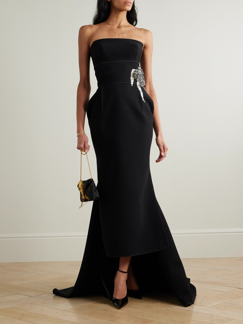 MATICEVSKI Residence Strapless Embellished Crepe Gown outlook