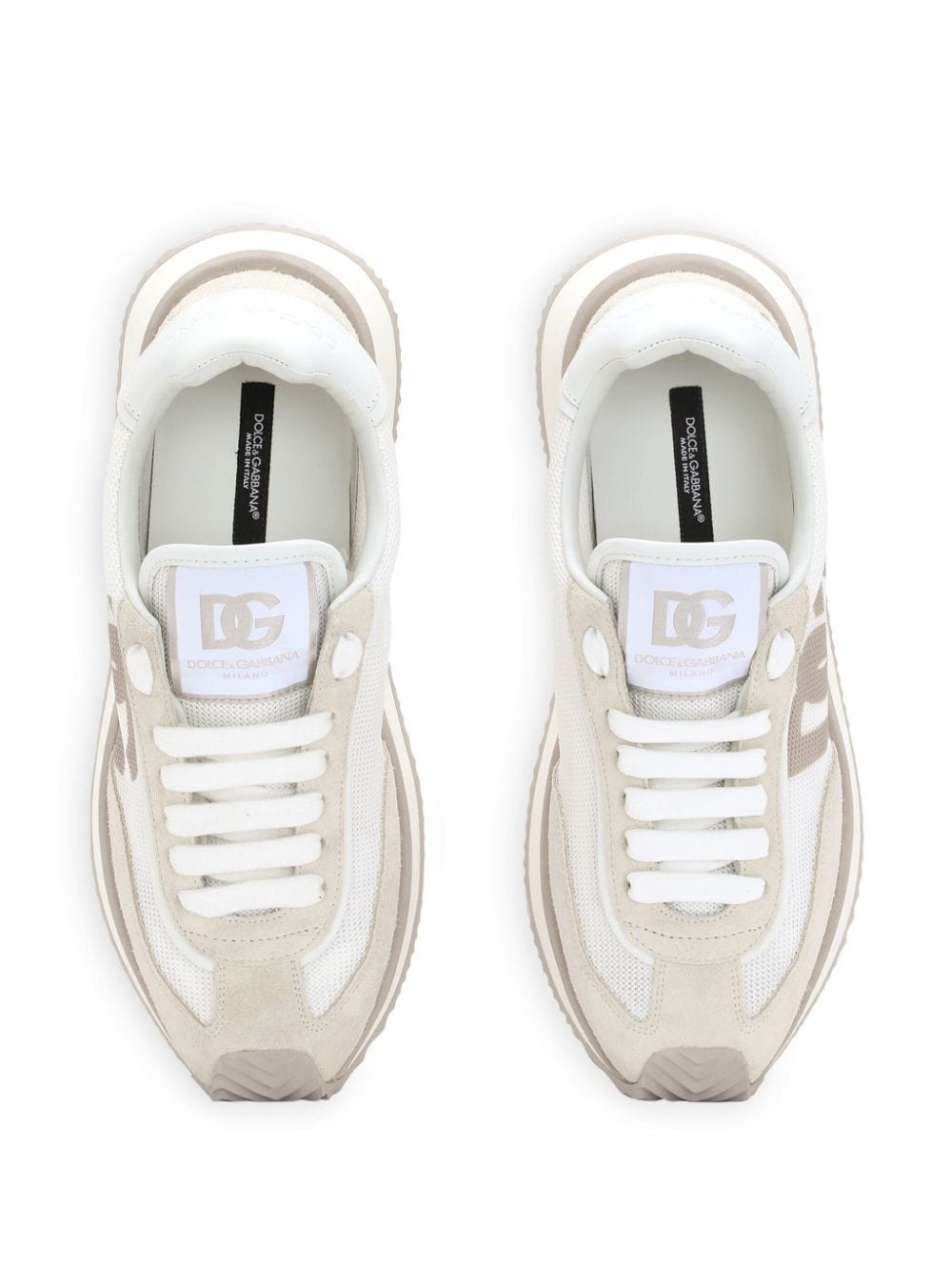 Dg cushion leather sneakers - 3