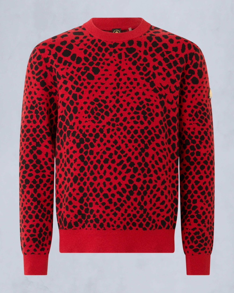 LUNAR NEW YEAR SNAKE SKIN SWEATER 1