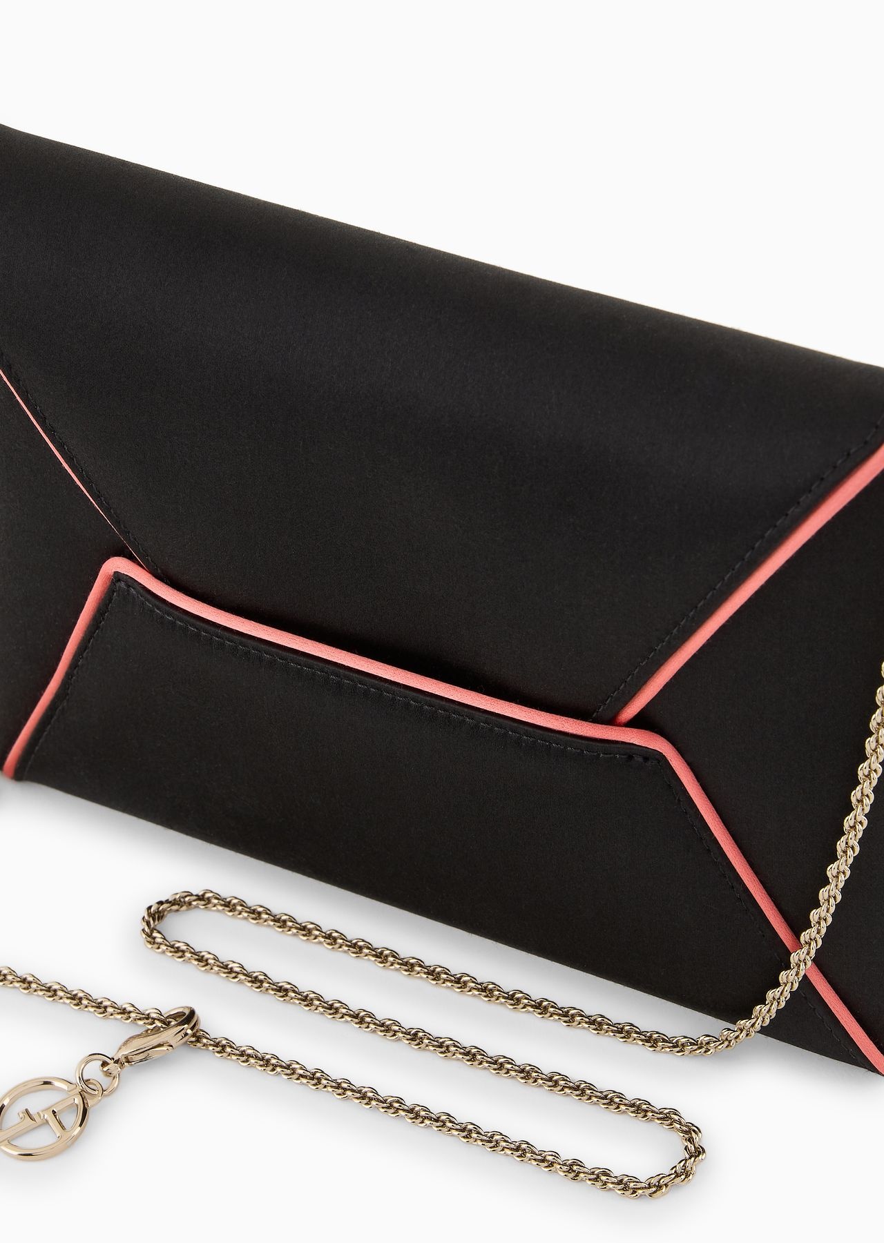 Small satin clutch bag - 5