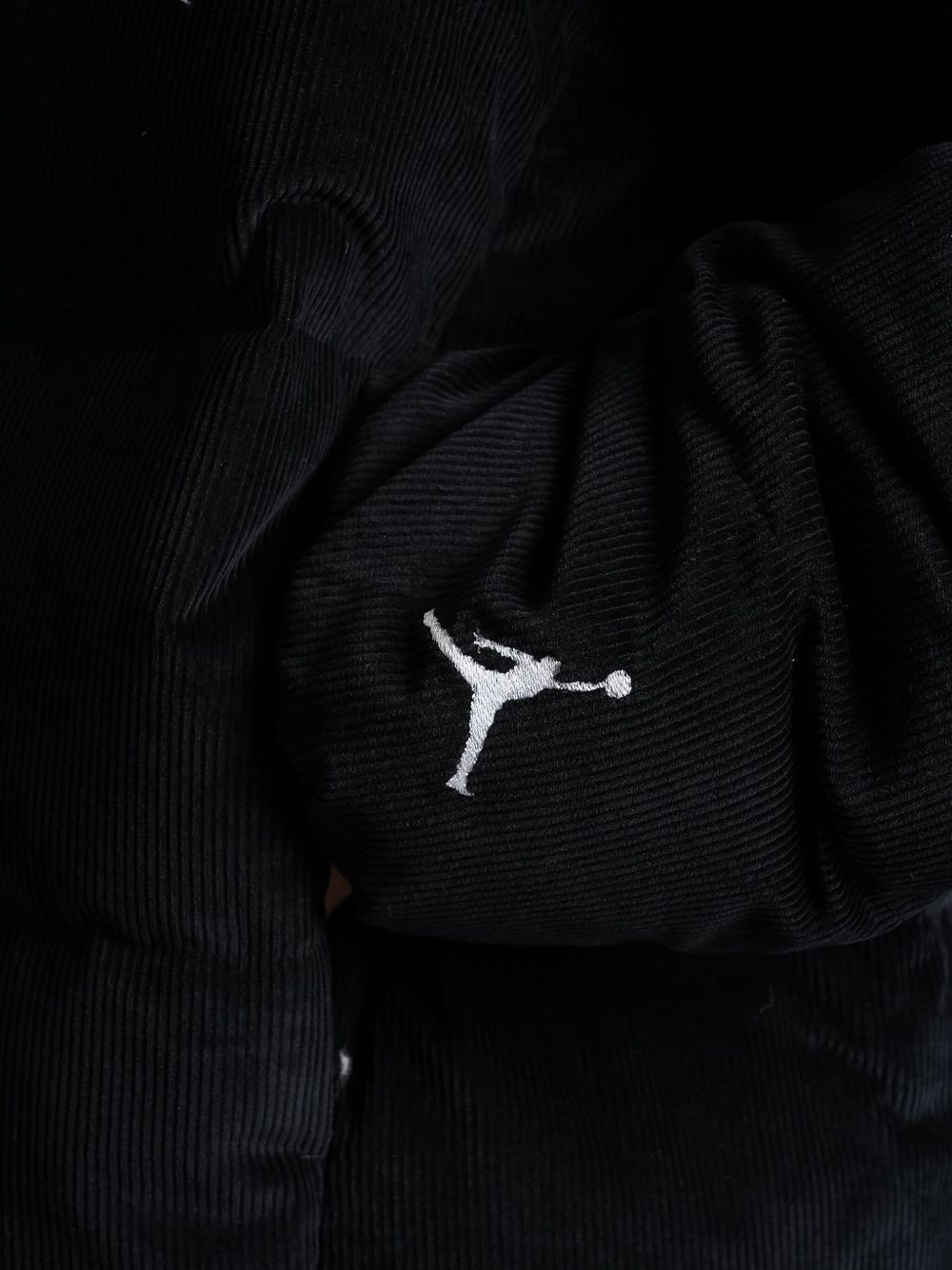 corduroy logo jacket - 5