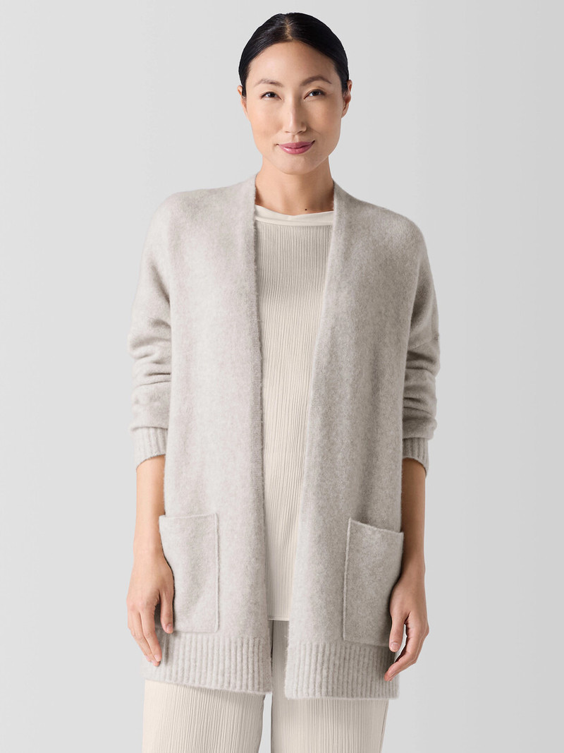 EILEEN FISHER Cashmere Silk Bliss Long Cardigan outlook