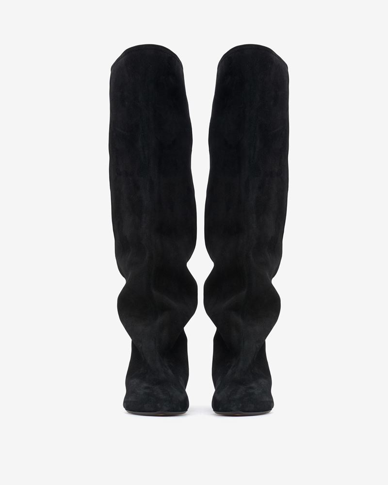 Isabel Marant SKARLET SUEDE LEATHER BOOTS REVERSIBLE