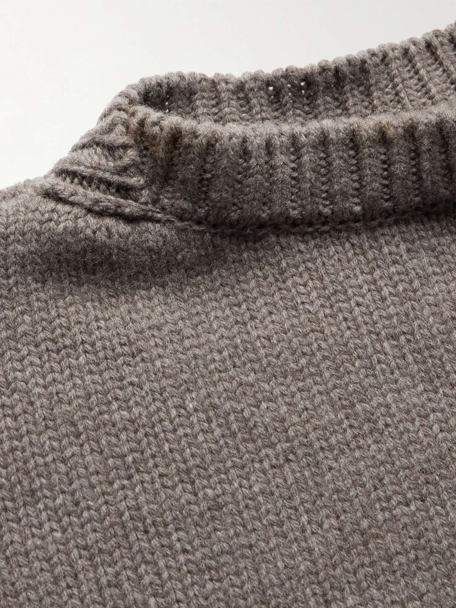 Oversized Wool Sweater - 5