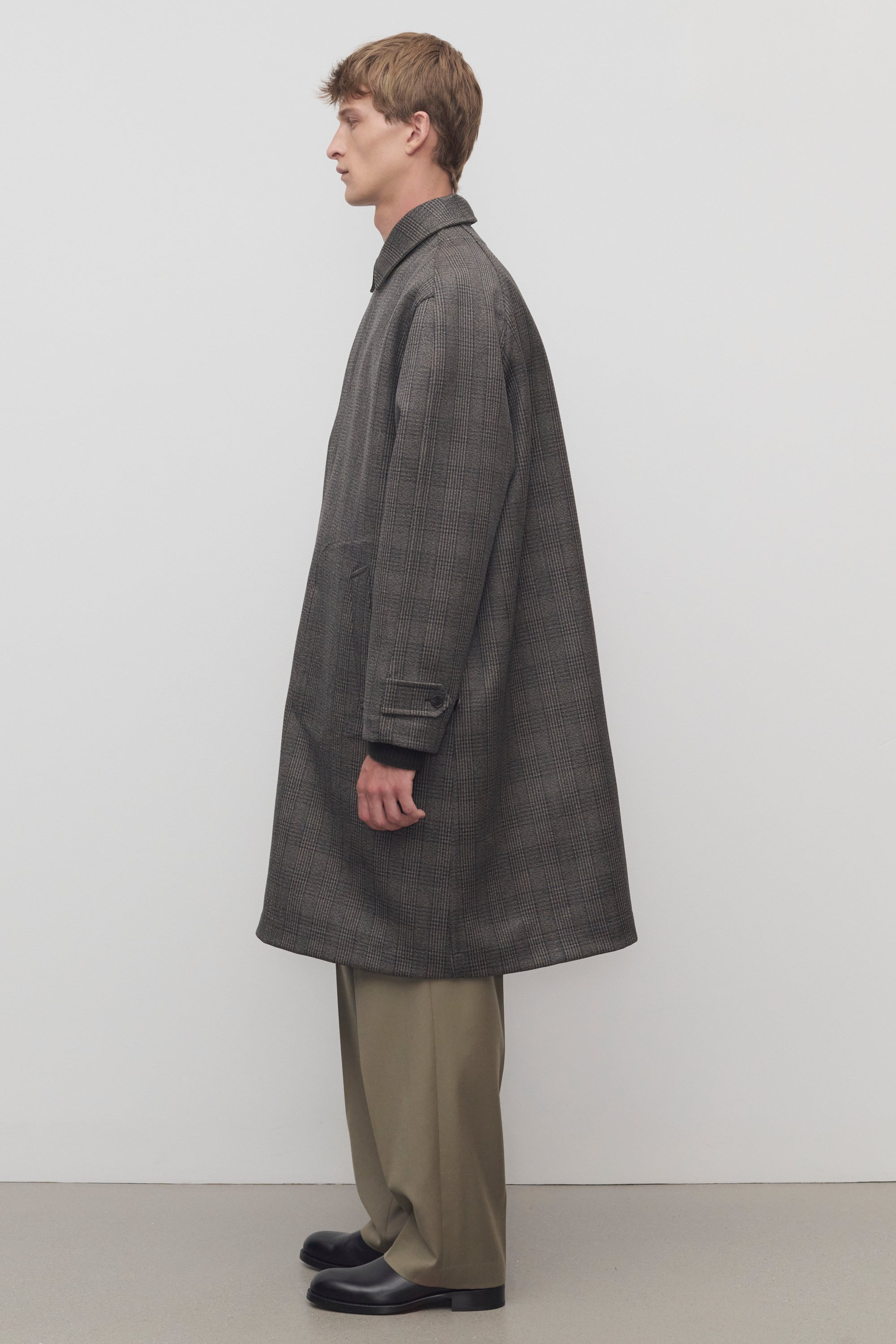 Palo Coat in Virgin Wool and Silk - 4