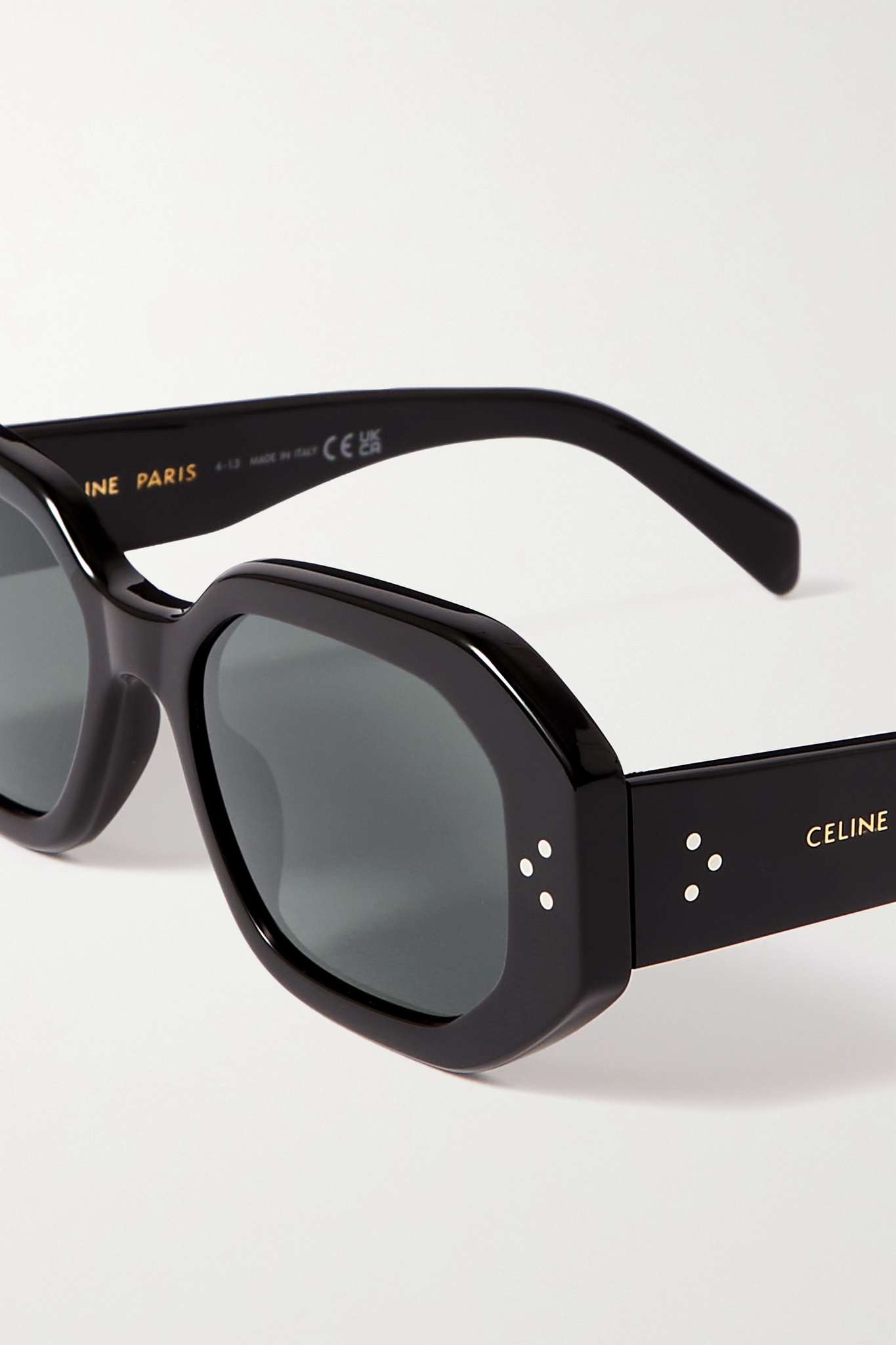 Square-frame acetate sunglasses - 4