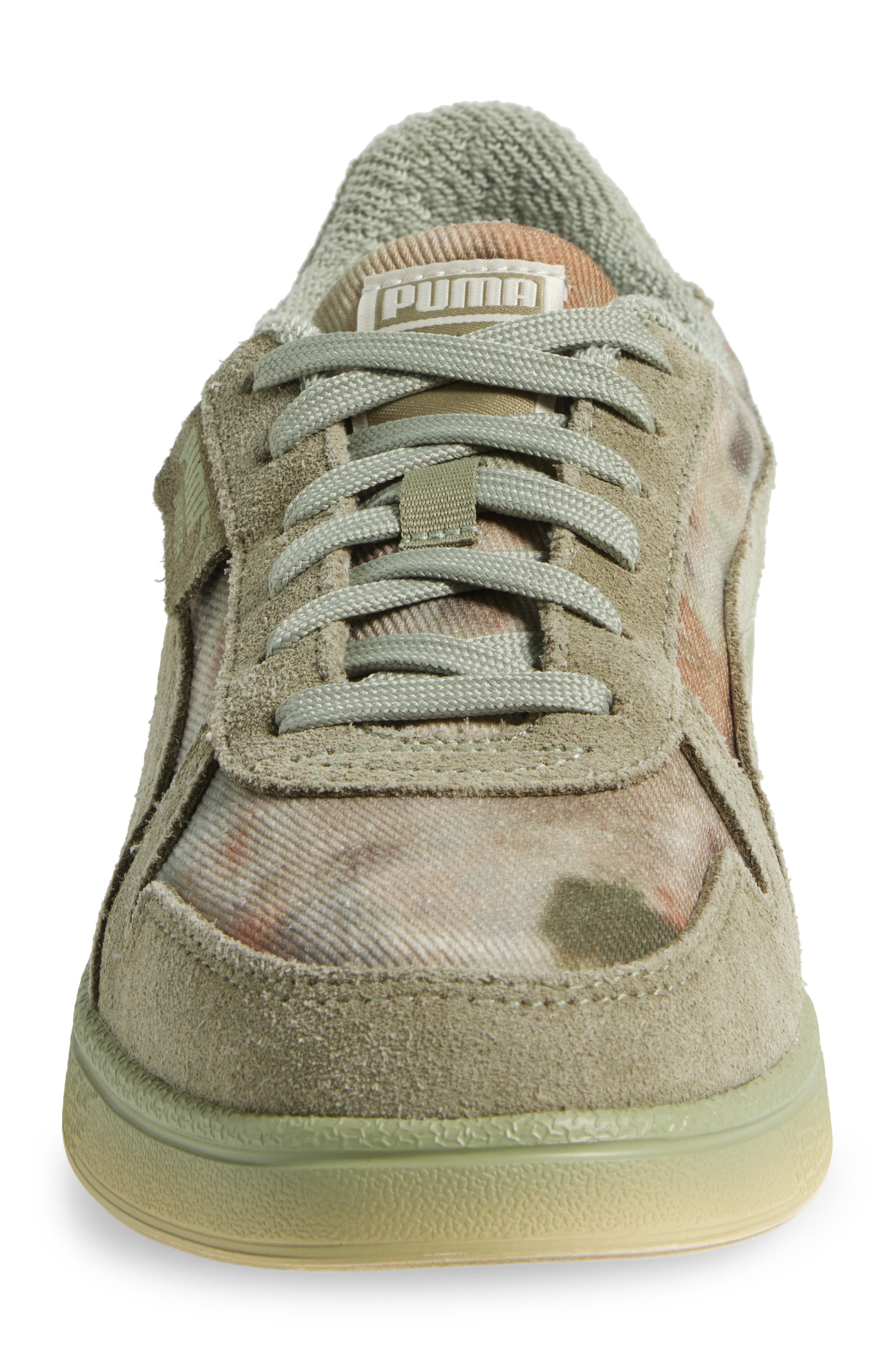 PUMA Indoor Distressed Sneaker in Lux Army at Nordstrom - 4