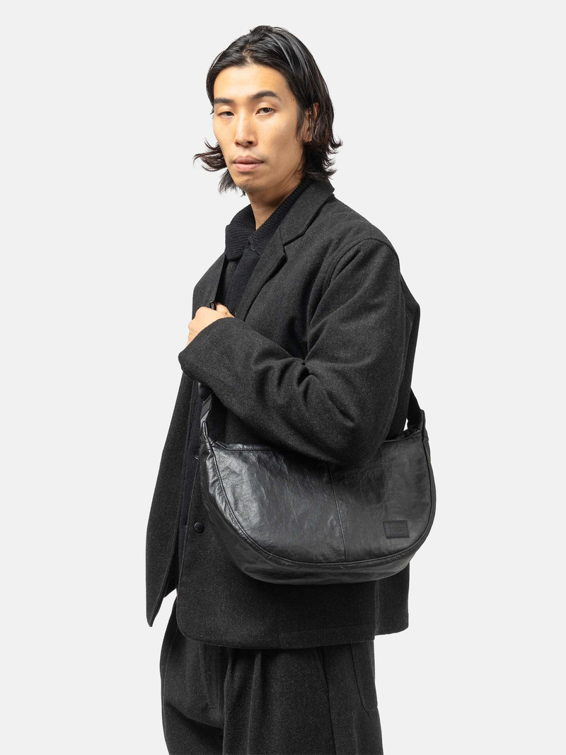 PORTER FREESTYLE Dyneema Leather Shoulder Bag Black #1 outlook