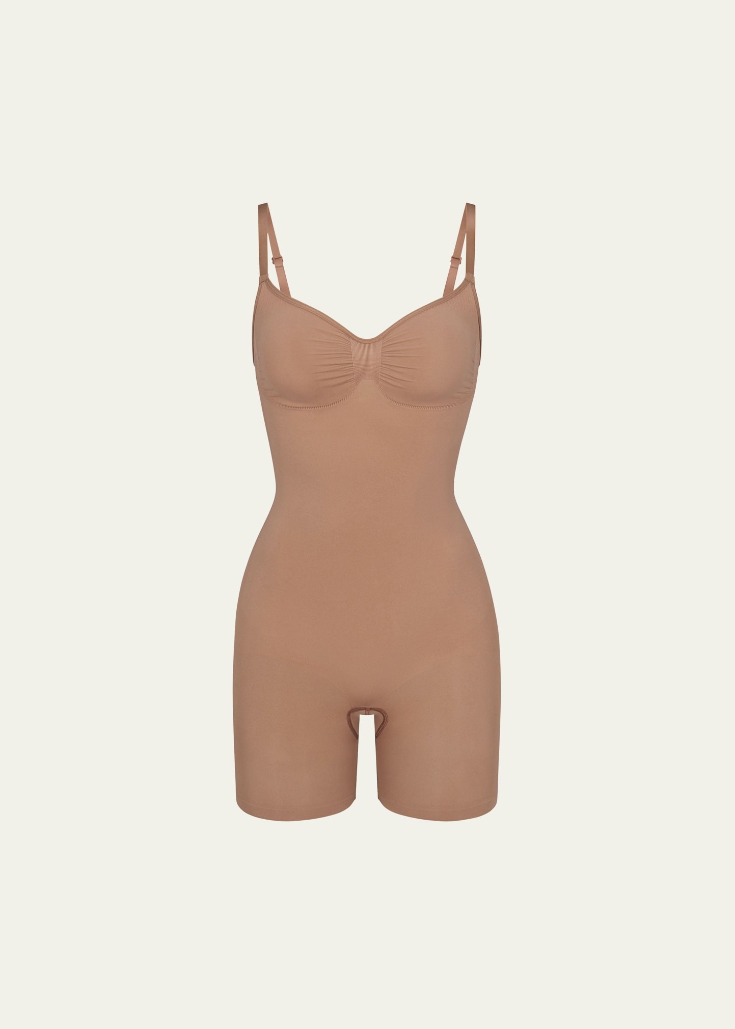 Seamless Sculpt Mid-Thigh Bodysuit - 1