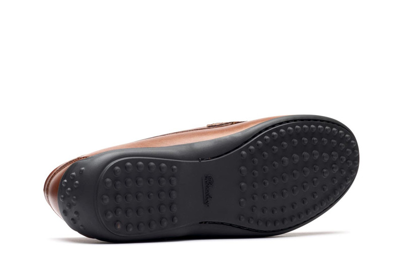Corvette Lisse Gold - Rubber Sole 5
