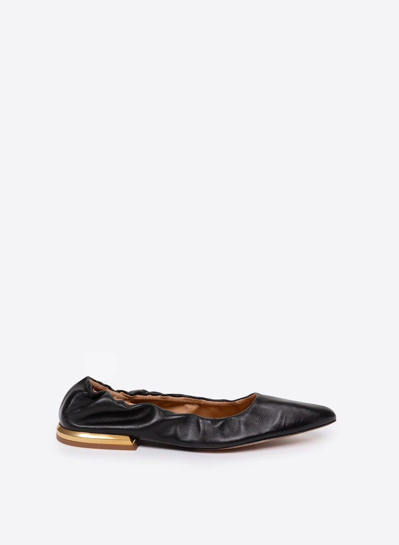 LEATHER FLATS - 1
