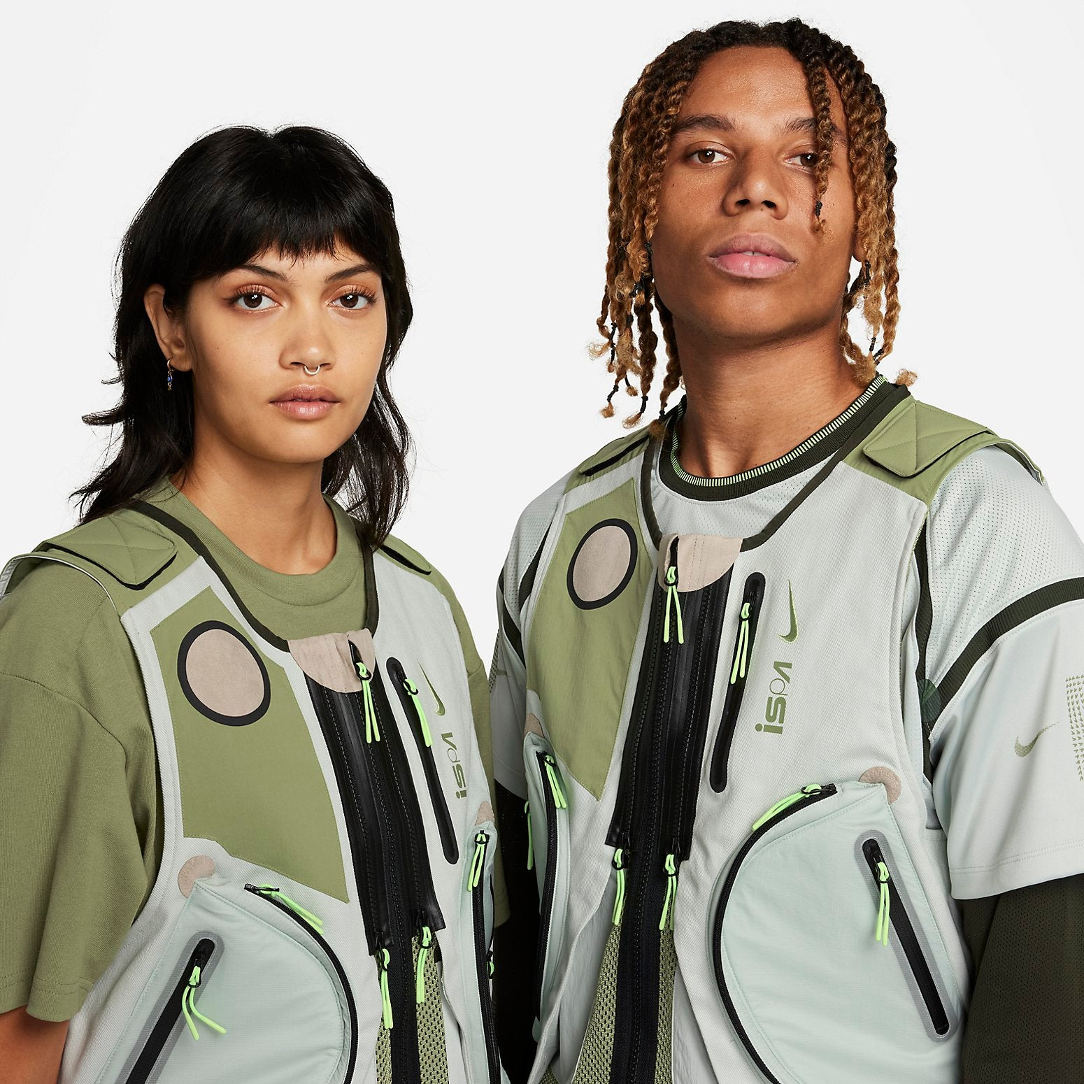 Nike ISPA Gilet 2.0 Vest 'Grey Green' FB2376-034 - 2