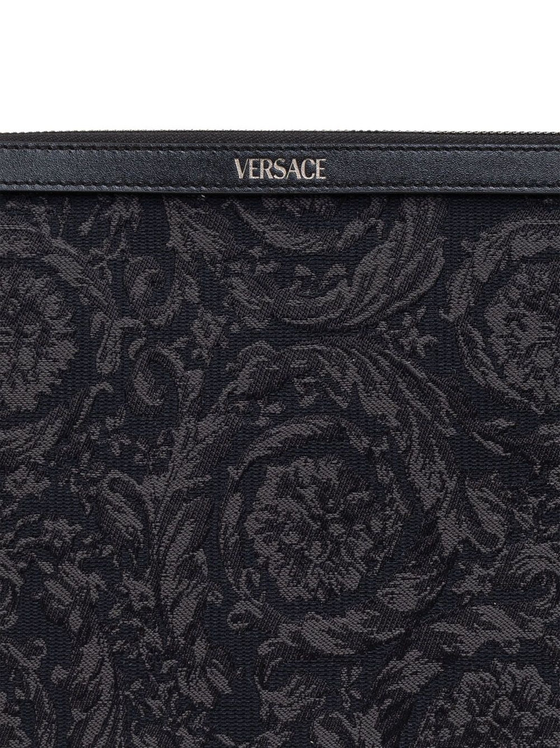 Barocco-jacquard clutch bag 5