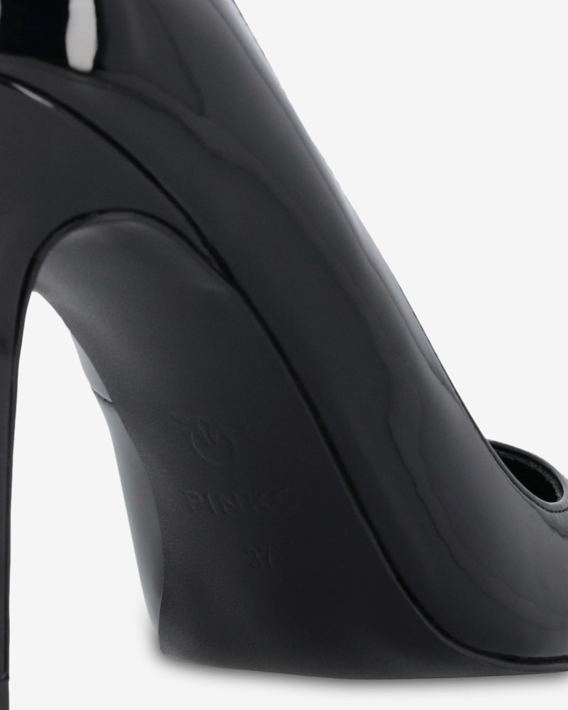 SHINY HEELED PUMPS 9