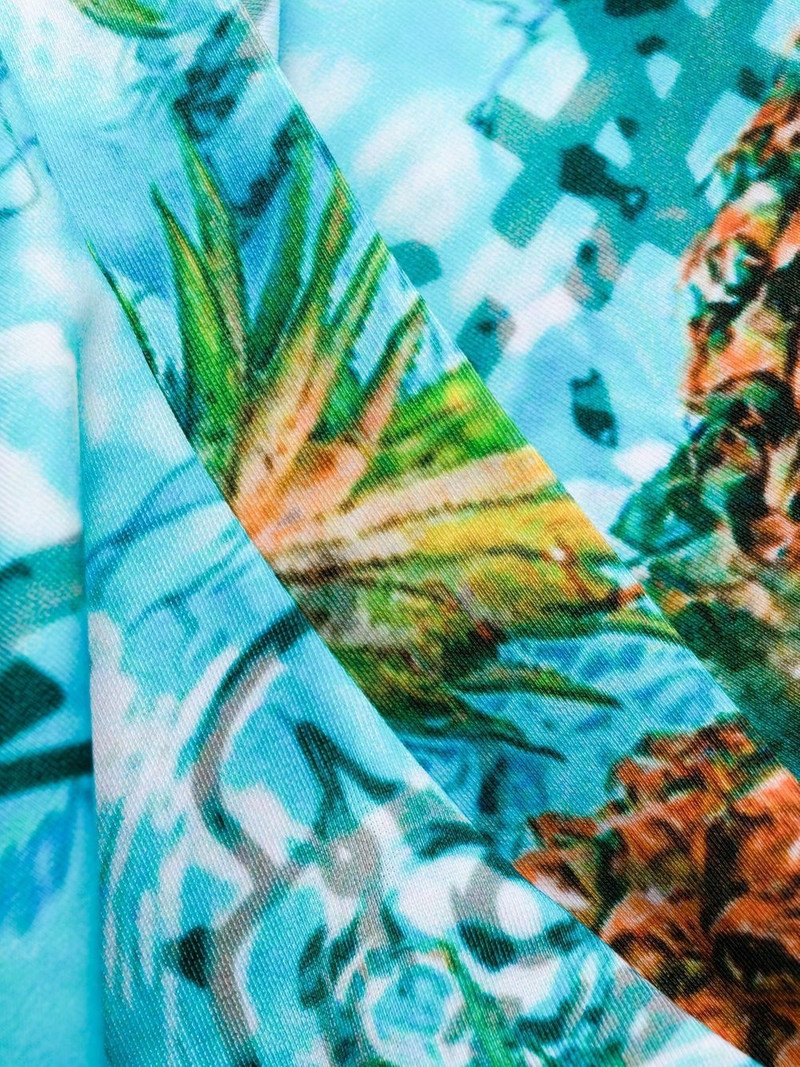 Pineapple Skies short dress 7