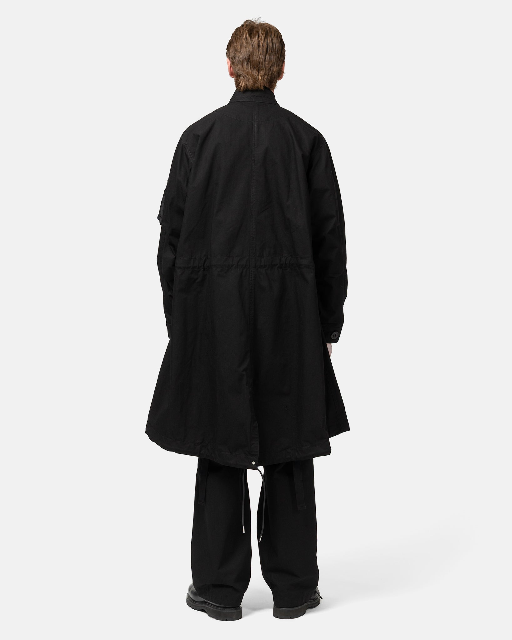 Rip Stop Coat Black - 3