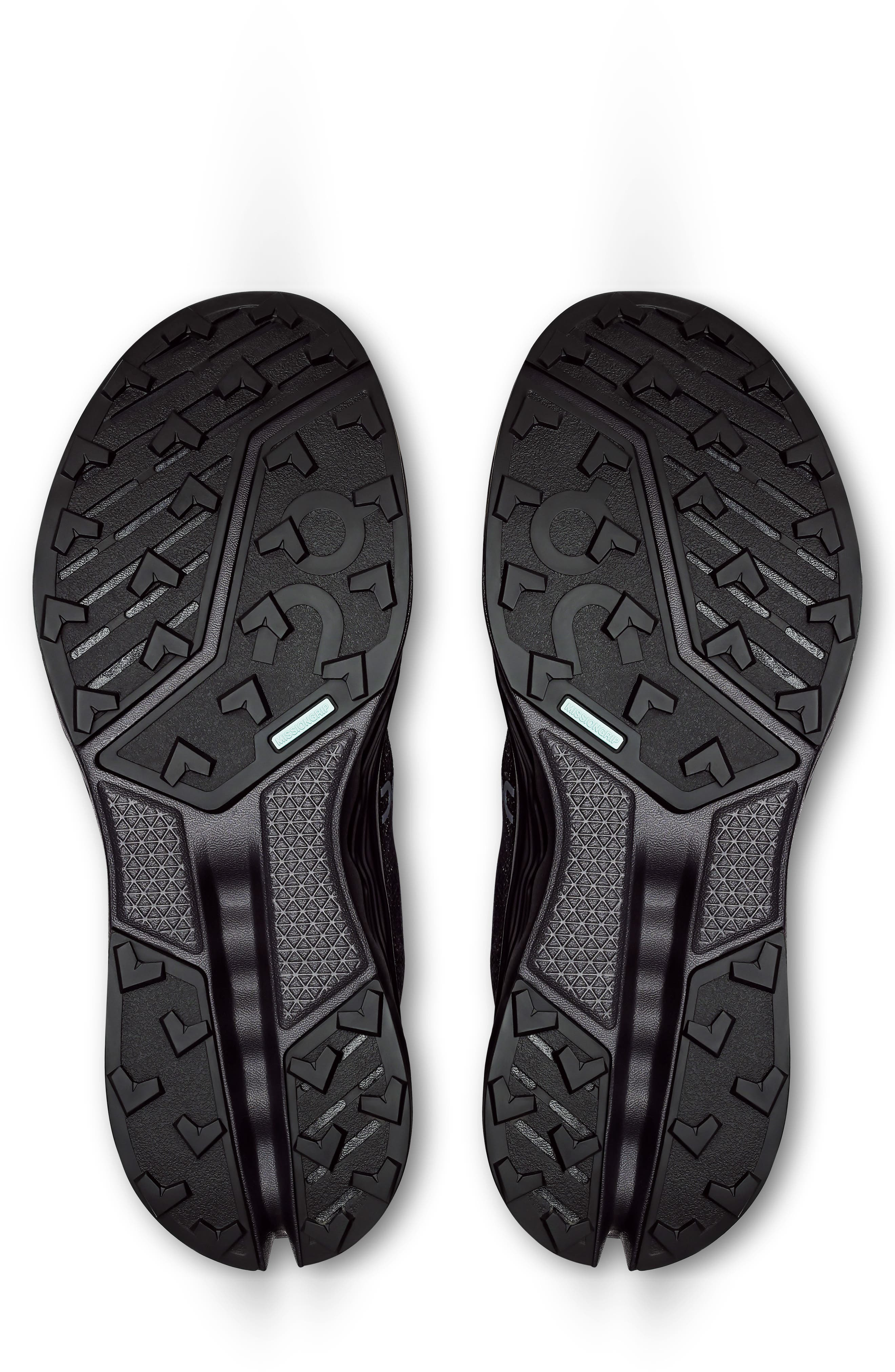 On Cloudsurfer Trail 2 Waterproof Trail Running Shoe in Black/Black at Nordstrom - 4