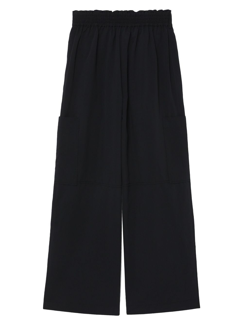 high-waisted wide-leg belted trousers - 6
