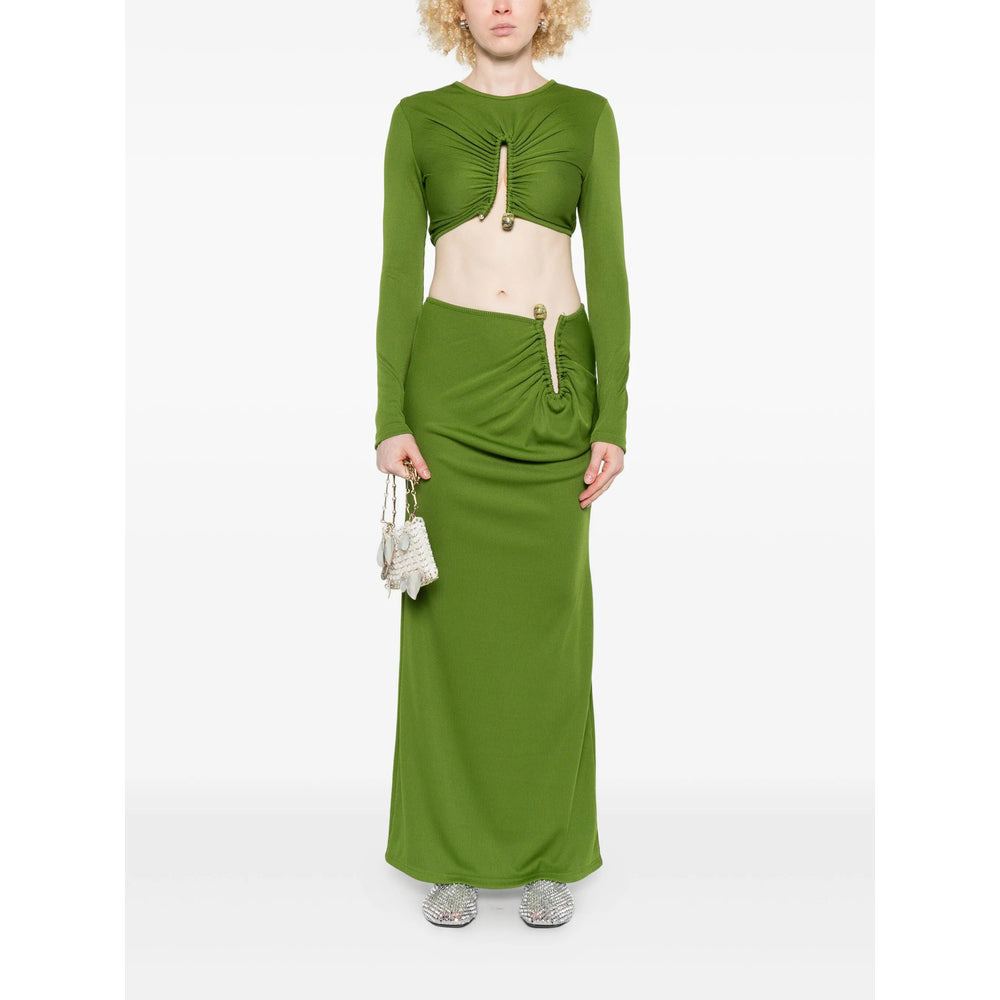 Christopher Esber Green Tops - T-Shirts & Jerseys Women - 3