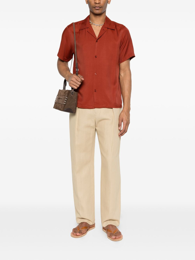 Sandro camp-collar shirt outlook