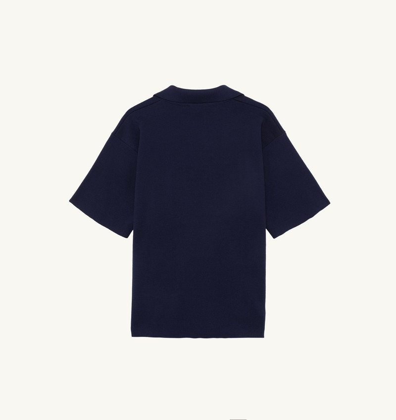 UNISEX SHORT SLEEVE KNIT POLO 4