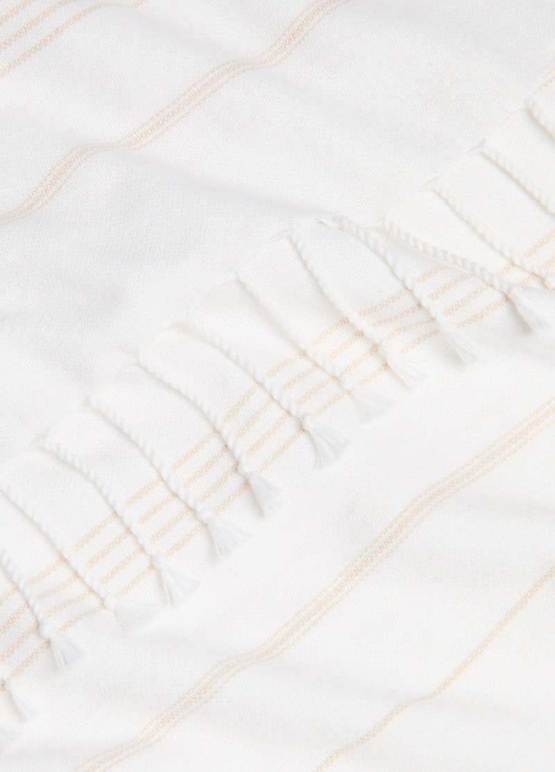 Vince Stripe Cotton-Cashmere Wrap outlook