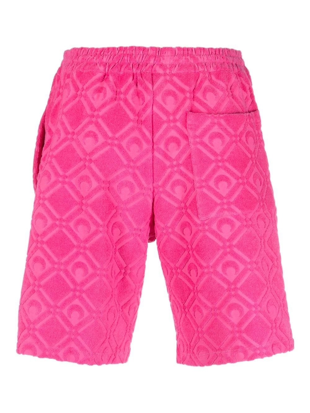 crescent moon print shorts - 2