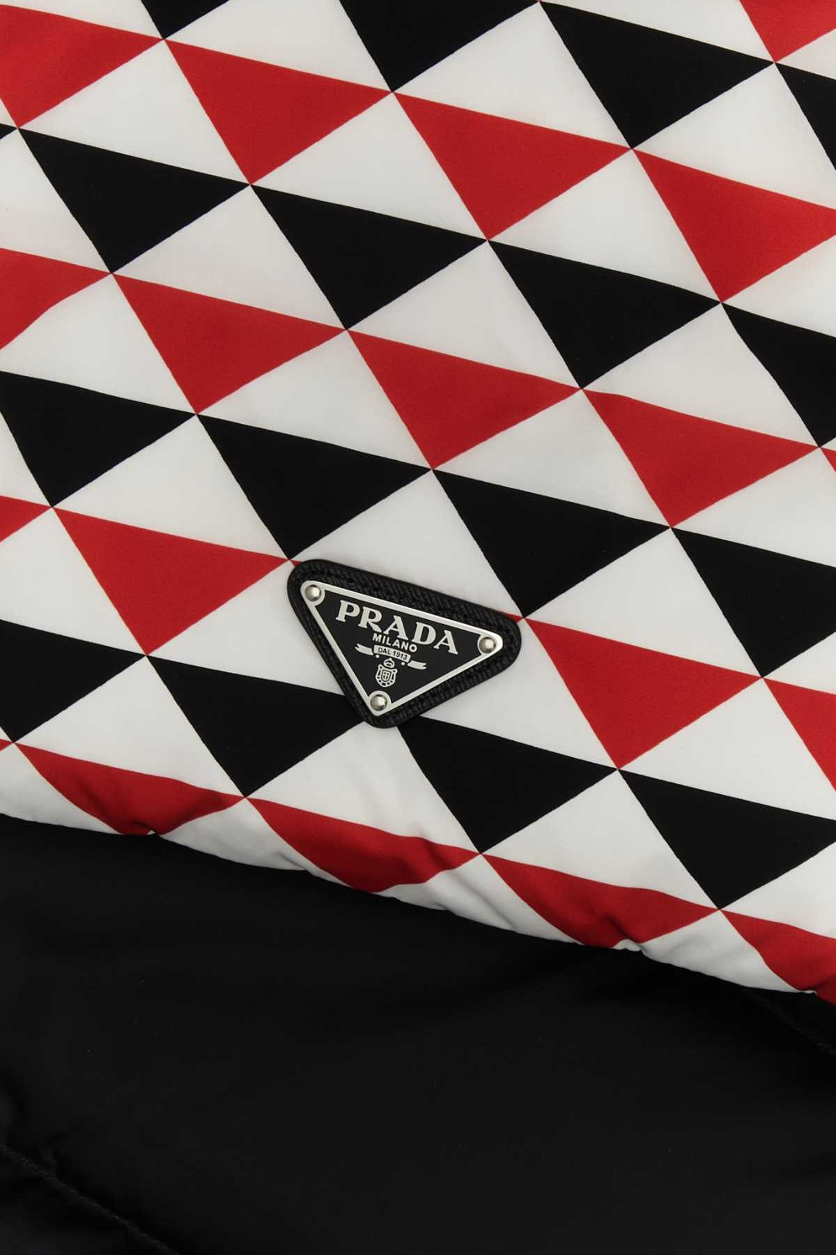 Prada Unisex Printed Re-Nylon Padded Scarf - 2