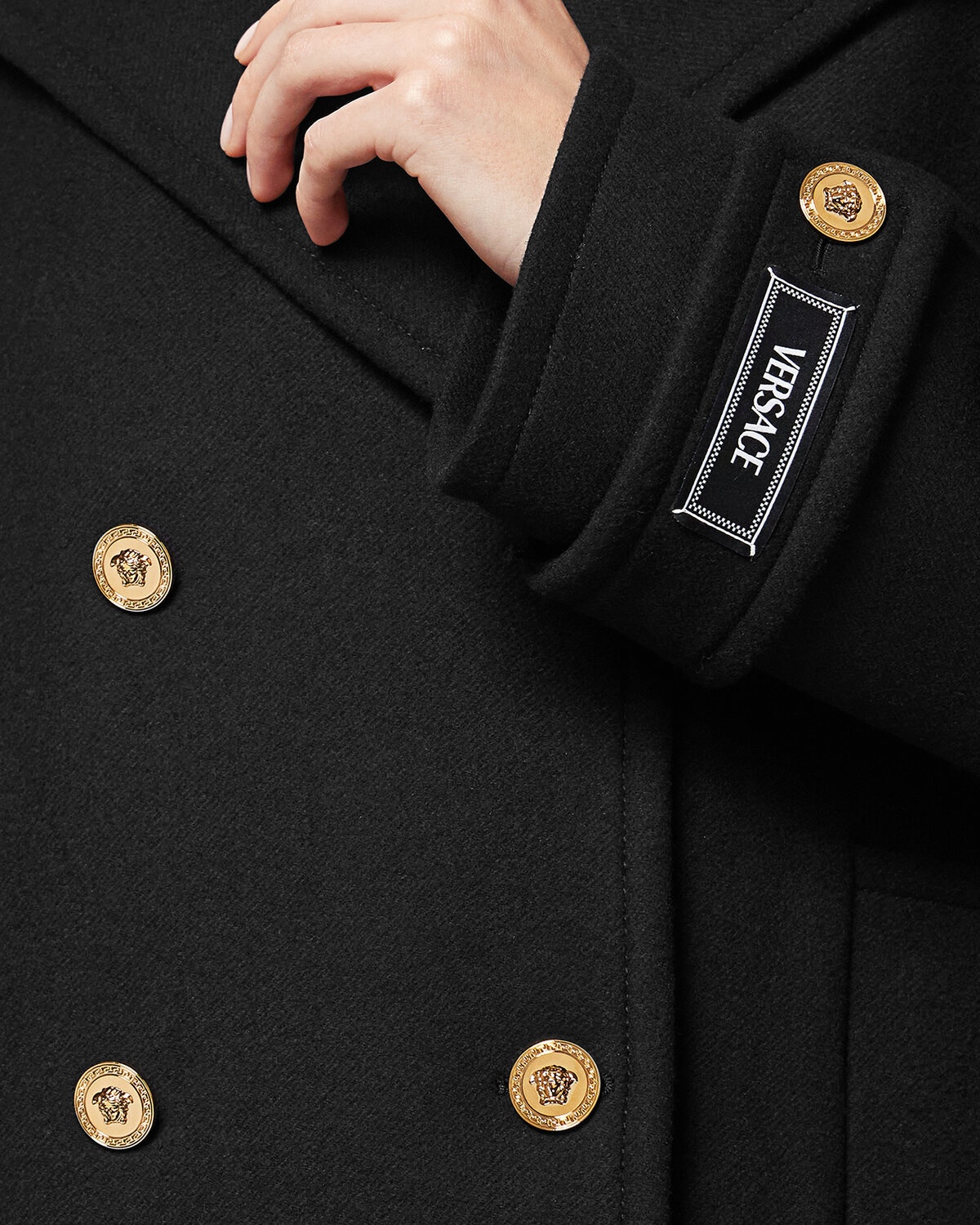 Wool Double-Breasted Peacoat - 3