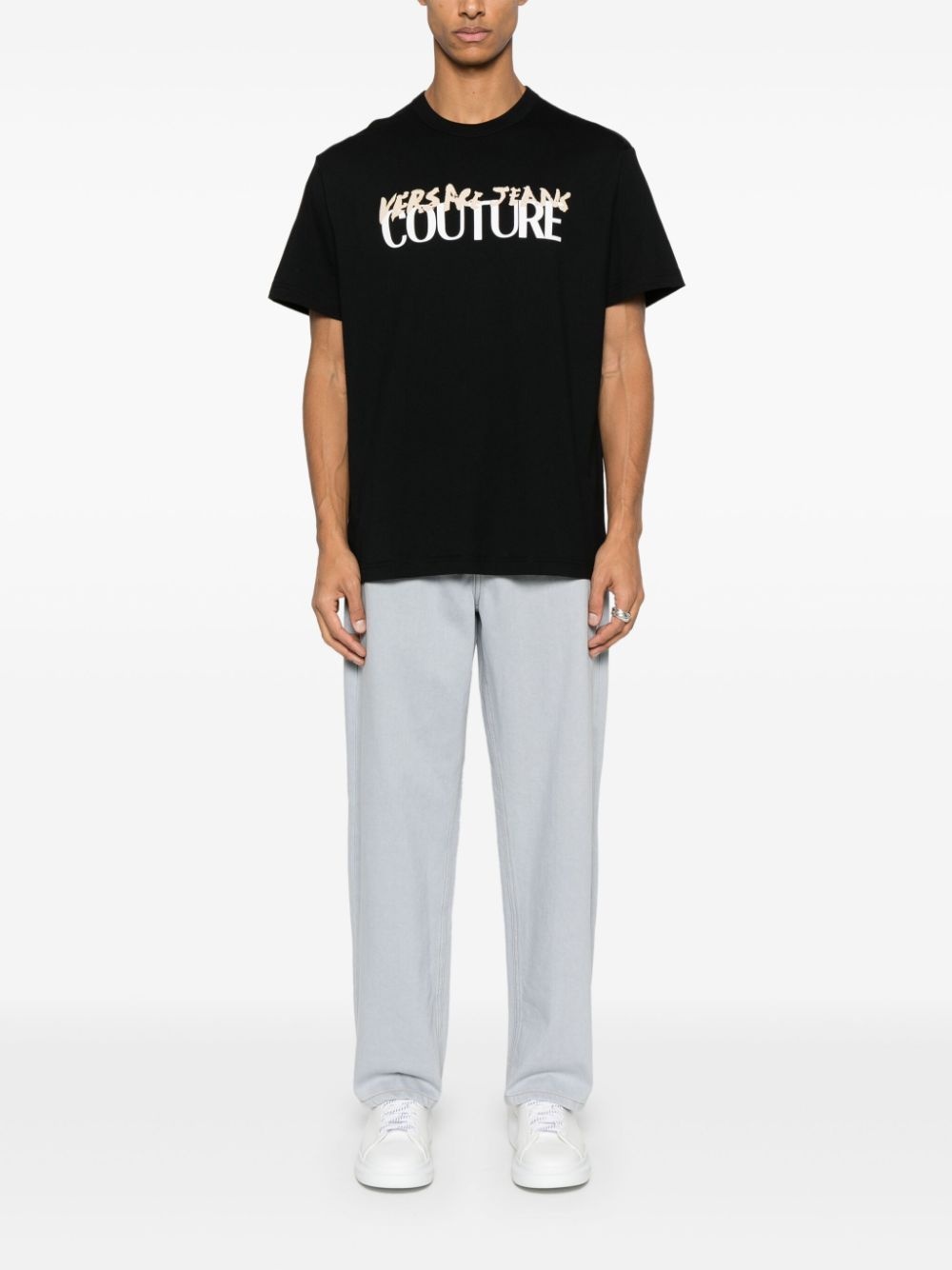 logo-print T-shirt - 2