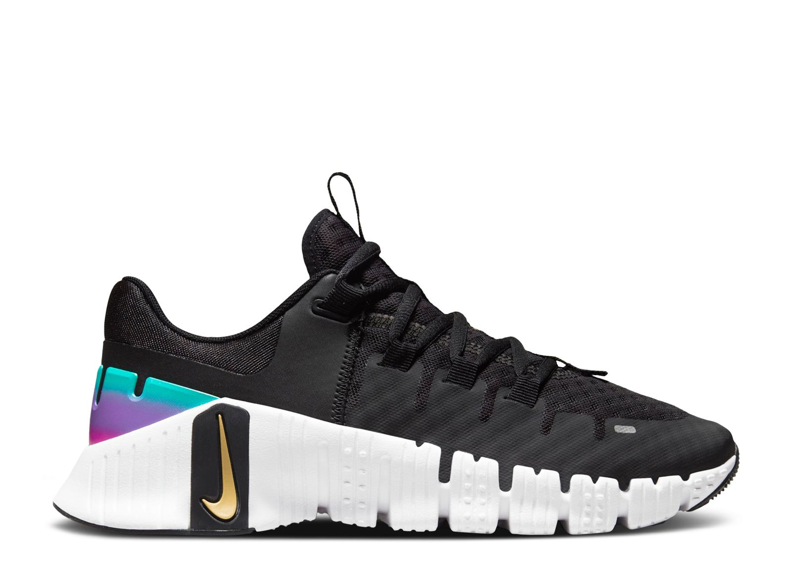 WMNS FREE METCON 5 PREMIUM 'BLACK FIREBERRY GOLD' - 1