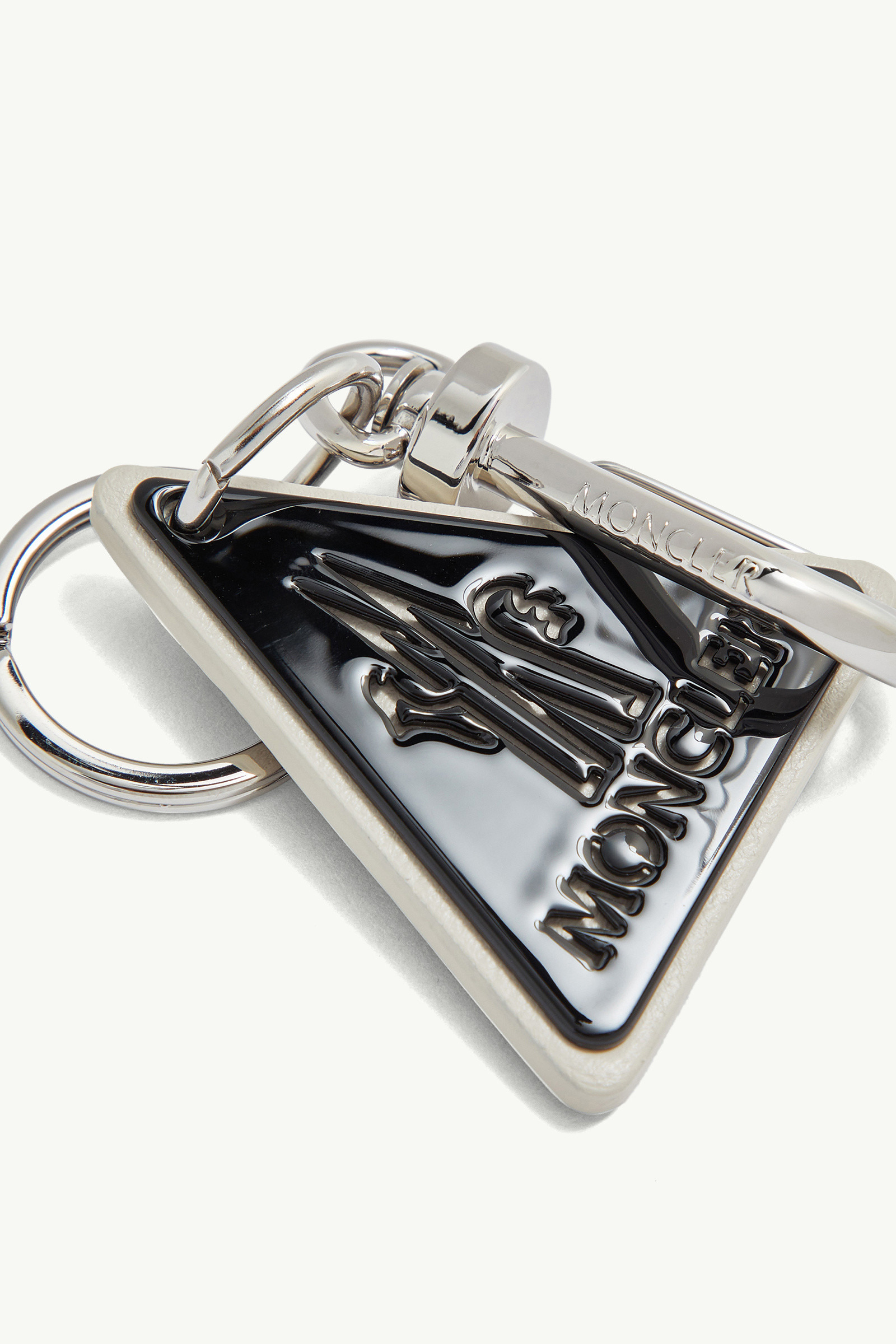 Logo Leather Key Ring - 3
