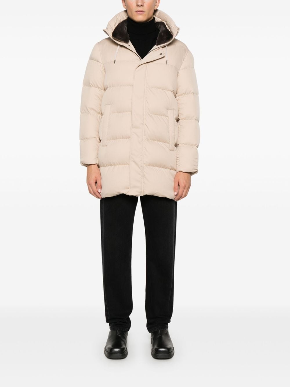 padded coat - 2