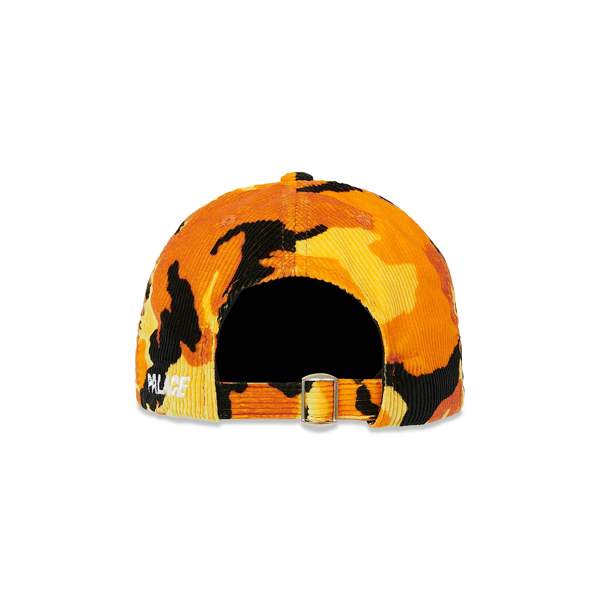 Palace Corduroy P 6-Panel 'Orange DPM Camo' - 2