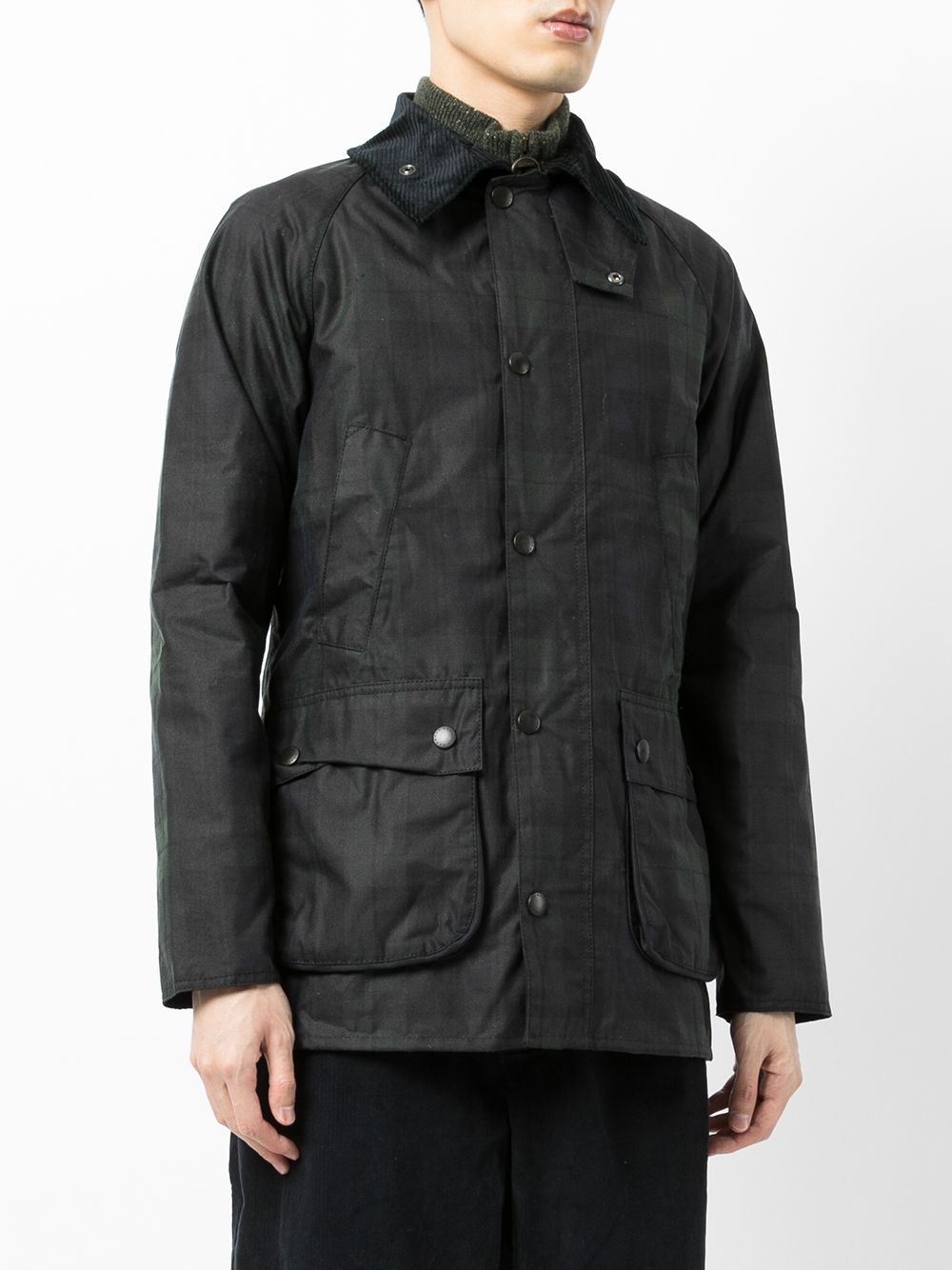 SL Bedale check-print windbreaker - 3